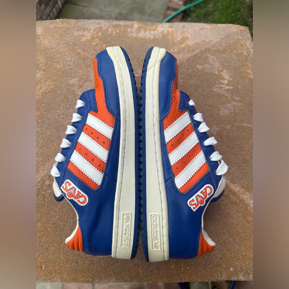 adidas Blue and Orange Sneakers